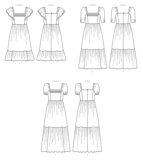 Butterick Dress B6872 - Image 6