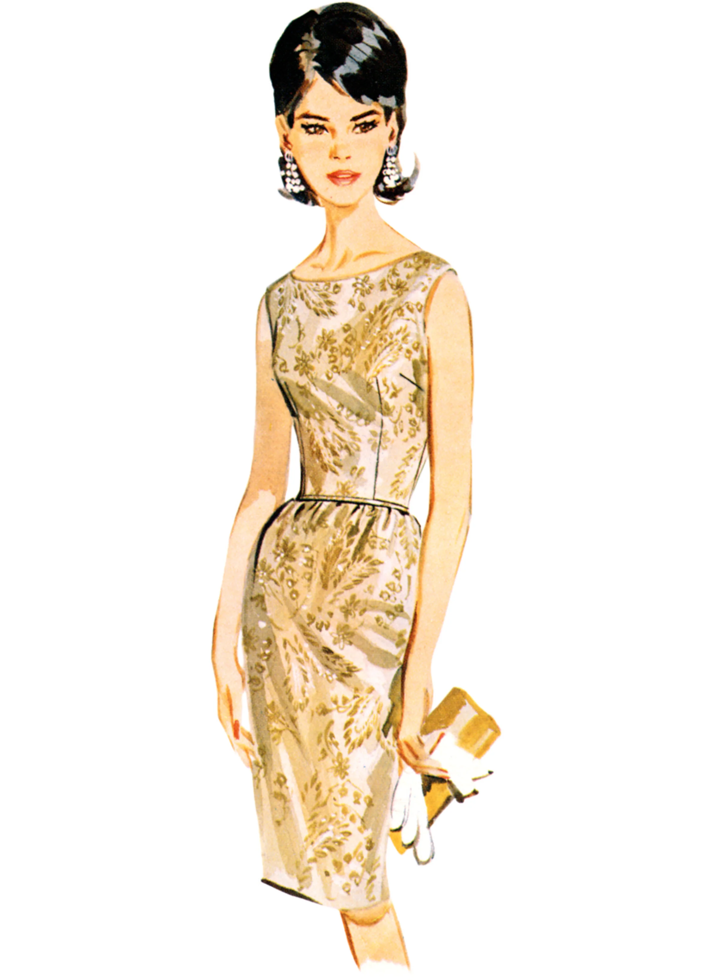 Butterick Dress, Jacket, Capelet and Overskirt B7035 - Image 3