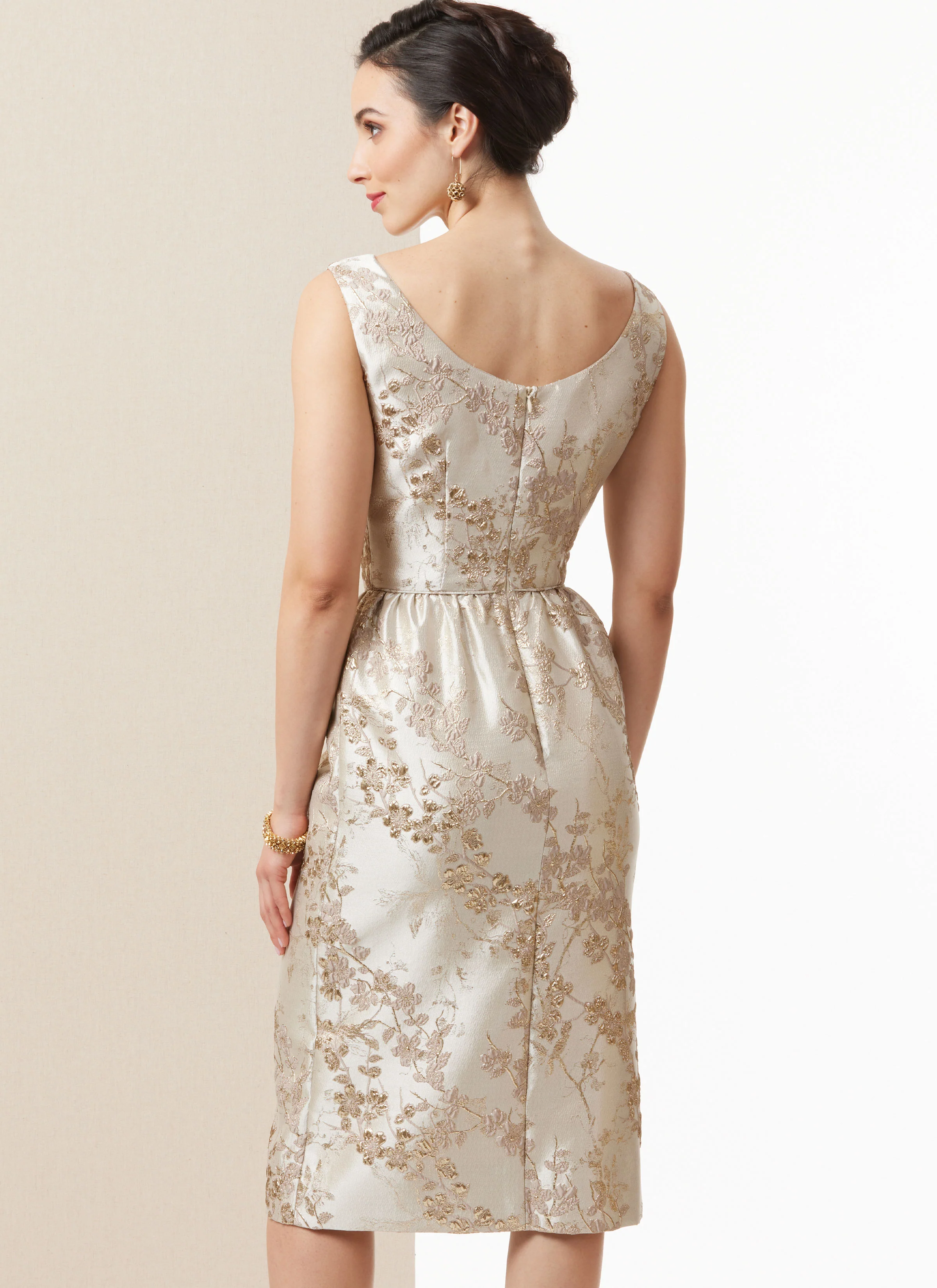 Butterick Dress, Jacket, Capelet and Overskirt B7035 - Image 7