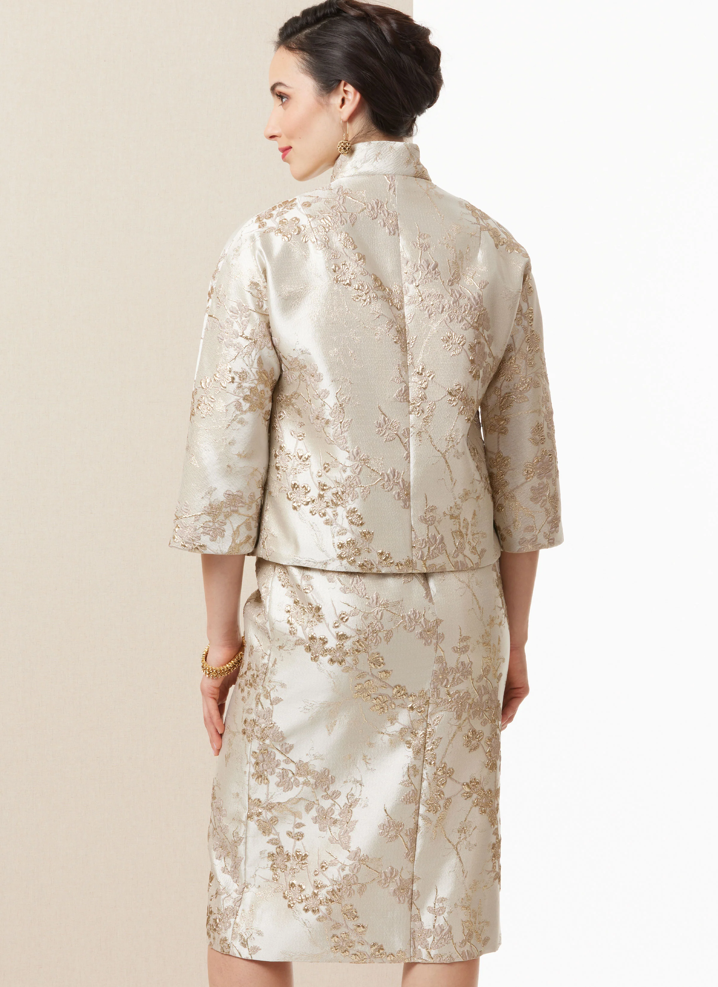 Butterick Dress, Jacket, Capelet and Overskirt B7035 - Image 8