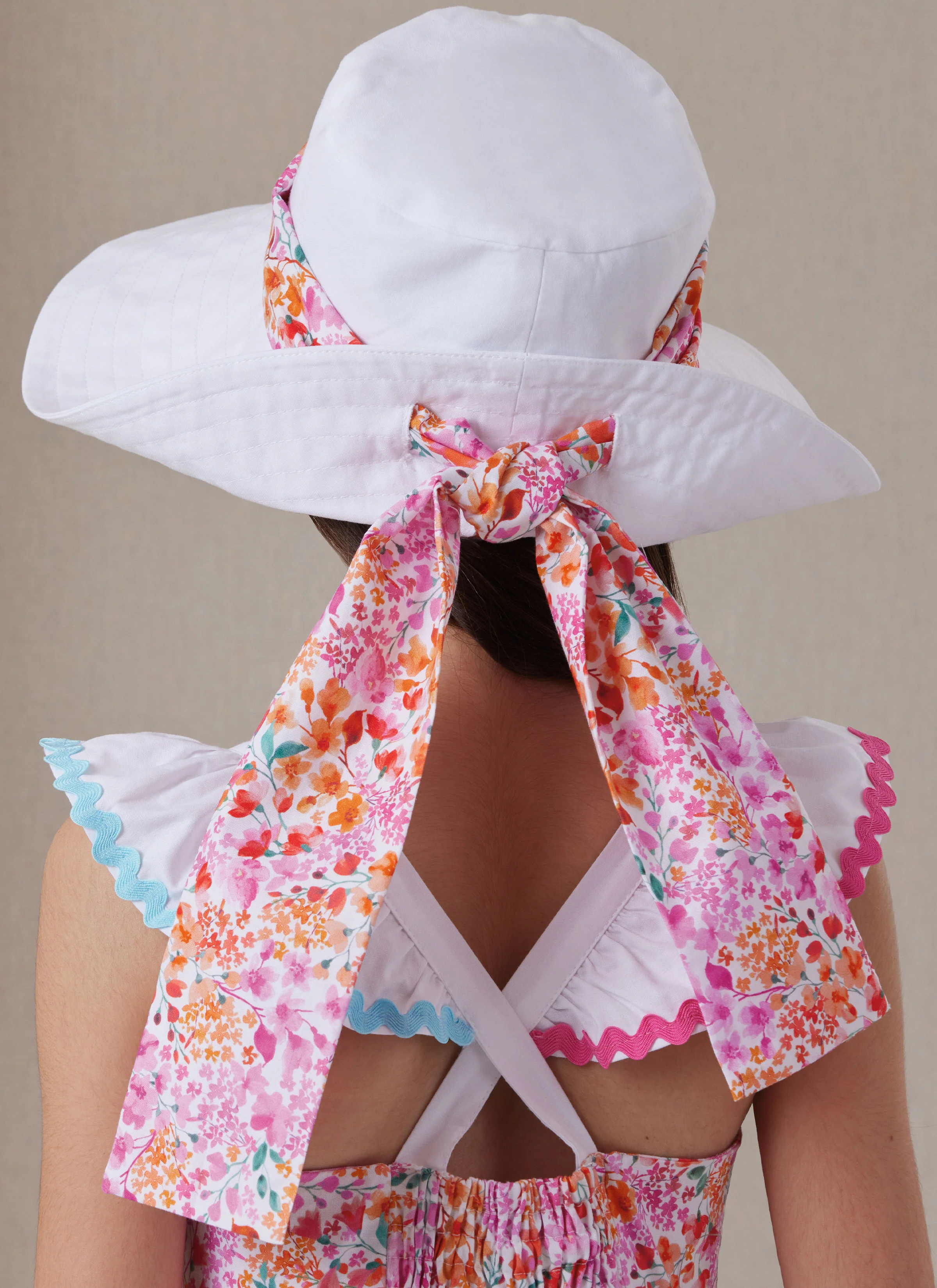 Butterick Girls' Dress and Hat B7051 - Image 5