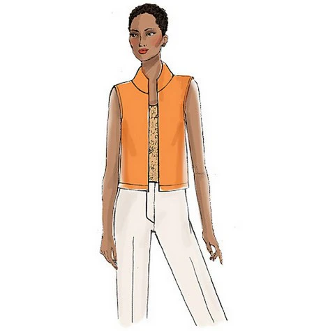 Butterick Jacket and Vest B6328 - Image 4