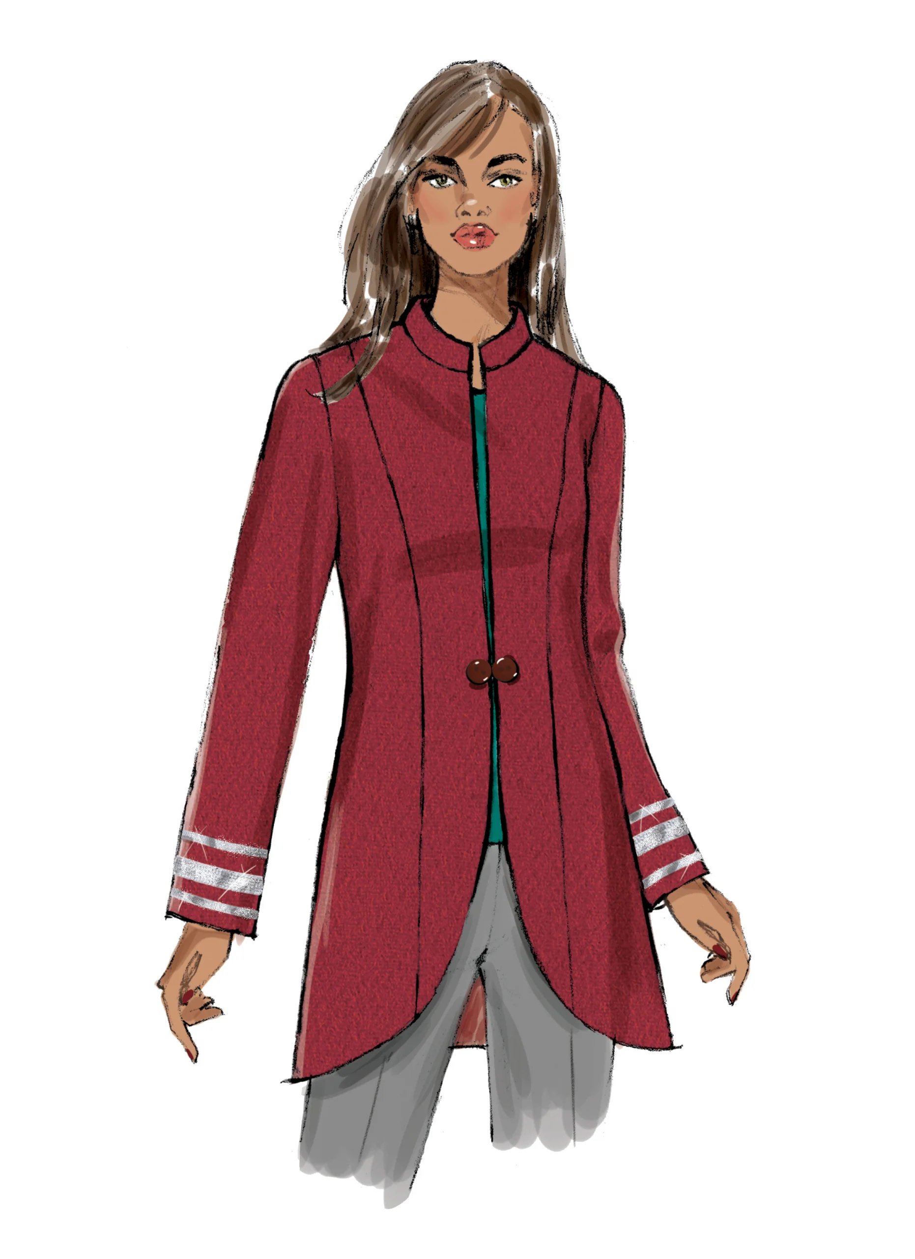 Butterick Jacket B6602 - Image 7