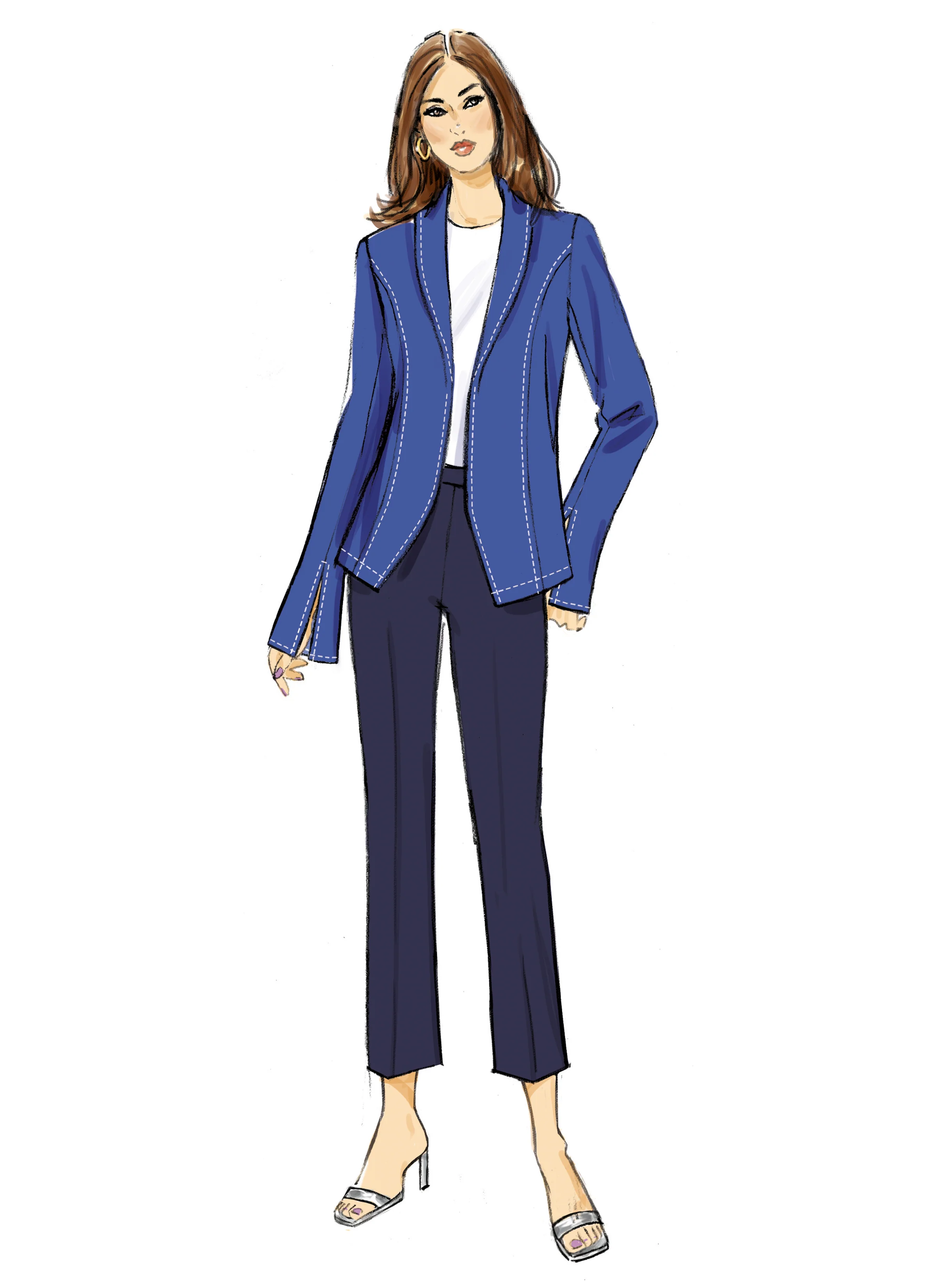 Butterick Jacket B7026 - Image 4
