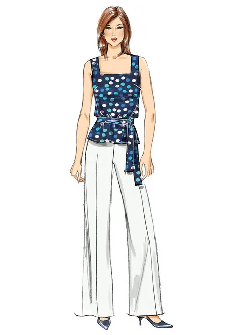 Butterick Jacket, Dress, Top, Trousers B6882 - Image 10