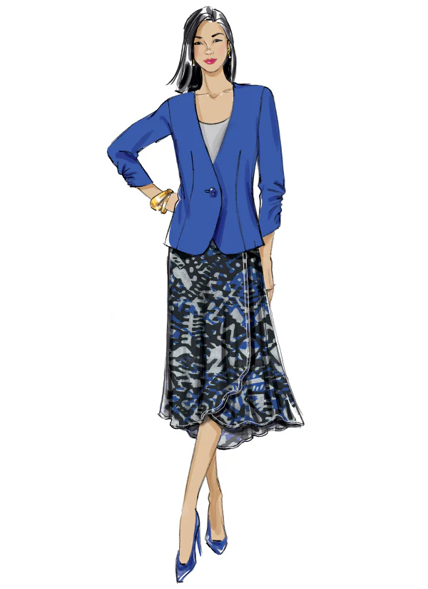 Butterick Jacket, Skirt and Trousers B6860 - Image 3