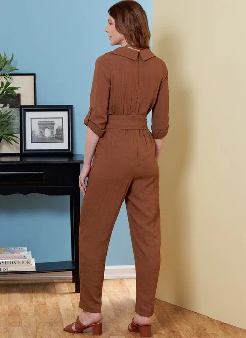 Butterick Jumpsuit, Sash and Belt B6881 - Image 3