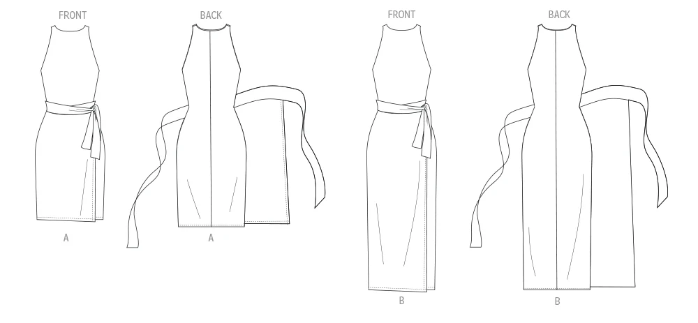 Butterick Knit Dress B7040 - Image 5