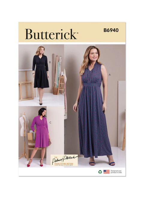 Butterick Knit Dresses B6940 - Image 2