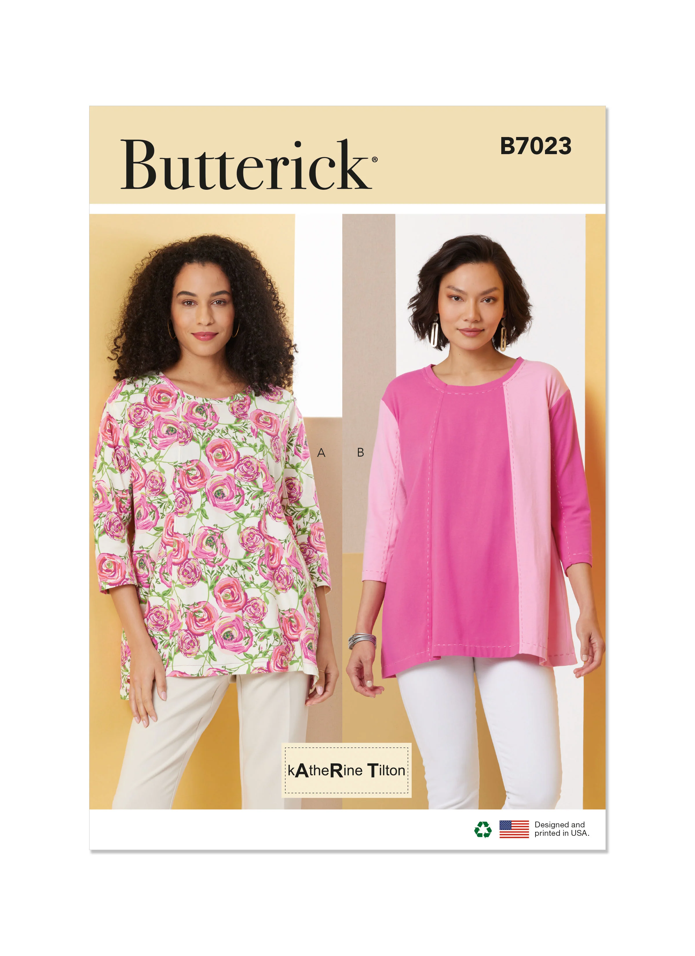 Butterick Knit Tunic B7023 - Image 2