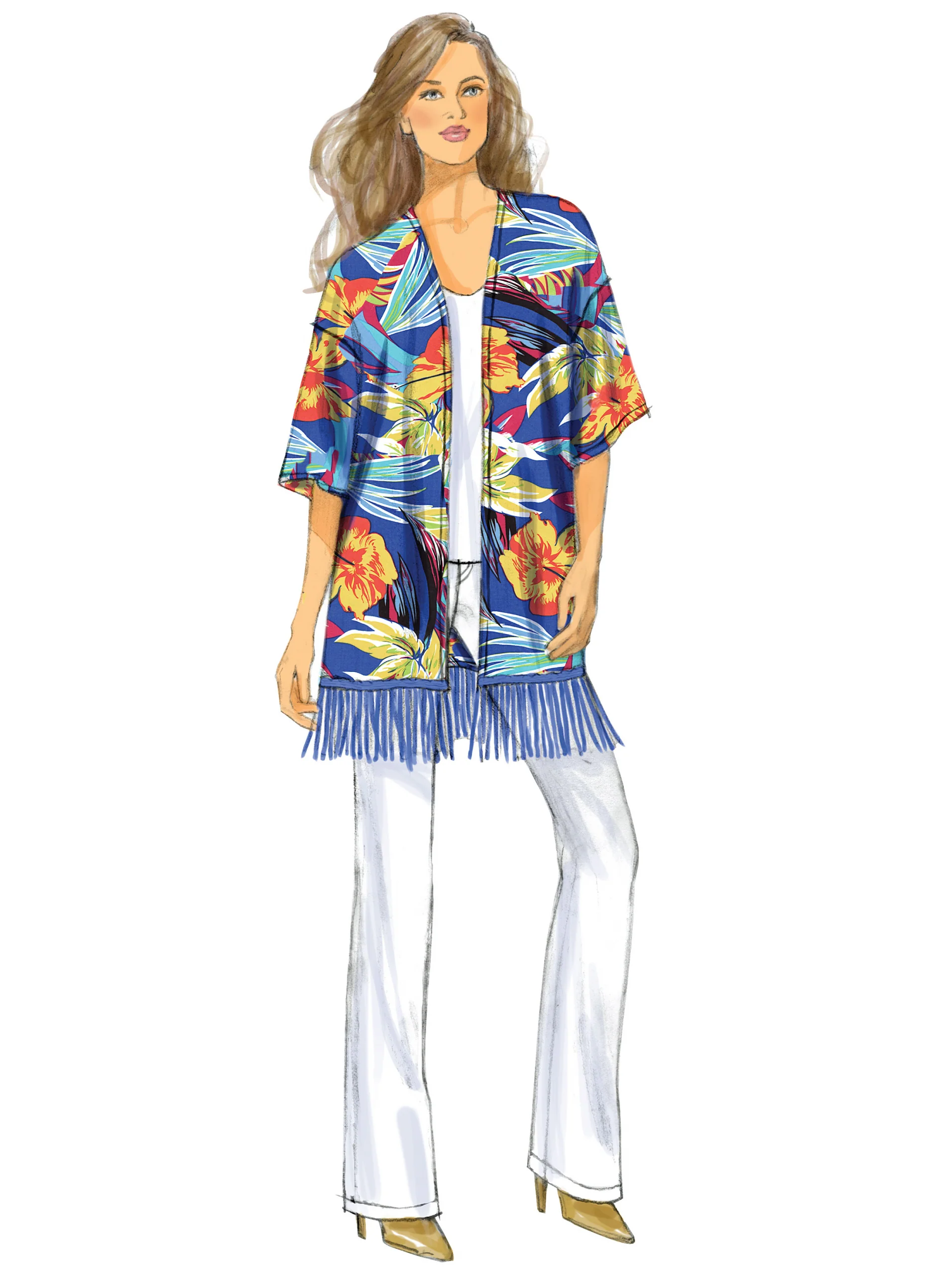 Butterick Robe B6176 - Image 12