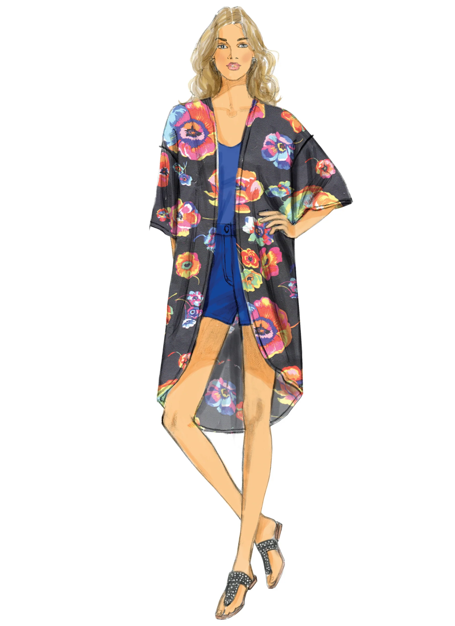 Butterick Robe B6176 - Image 9