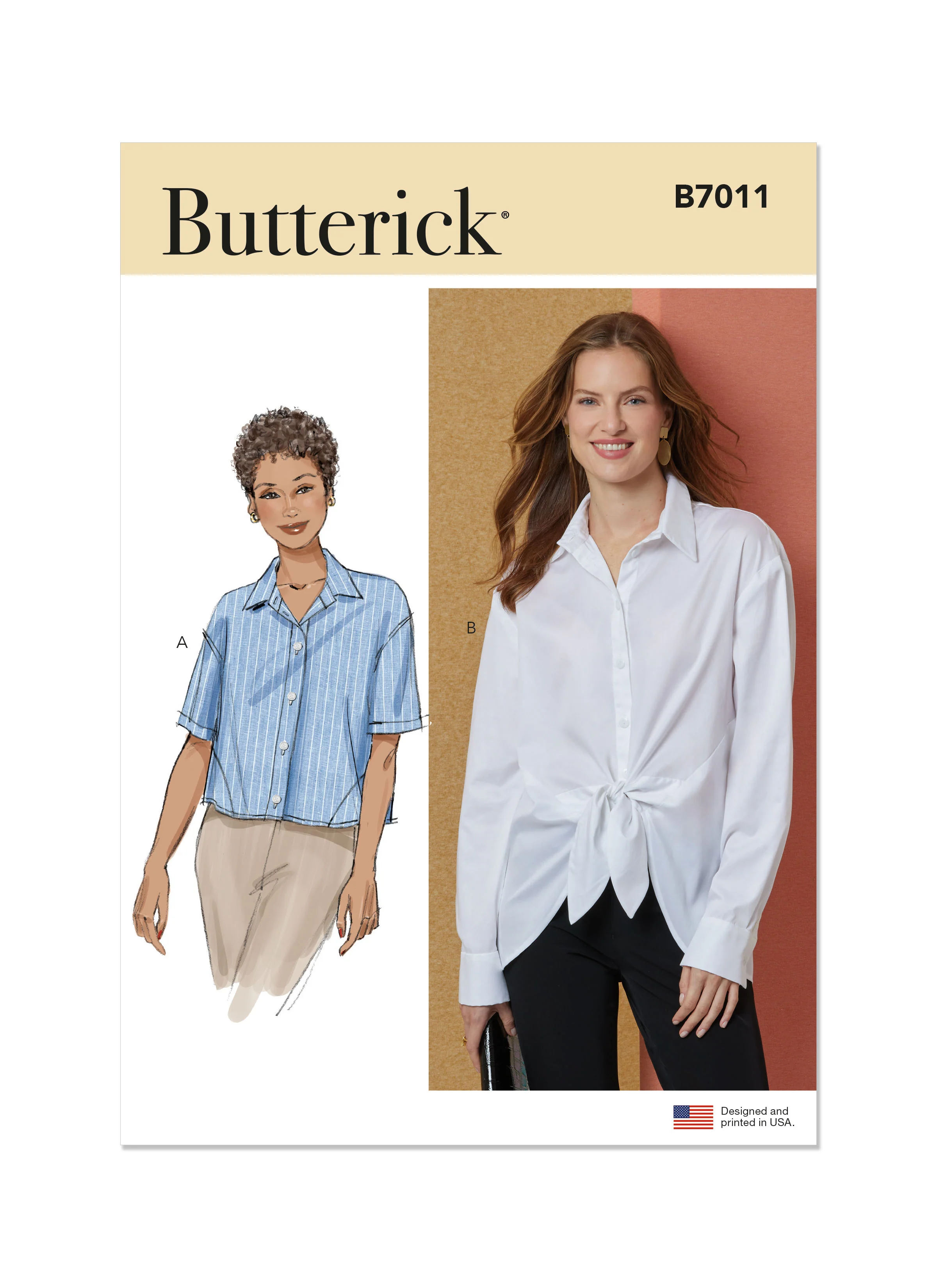 Butterick Shirts B7011 - Image 2