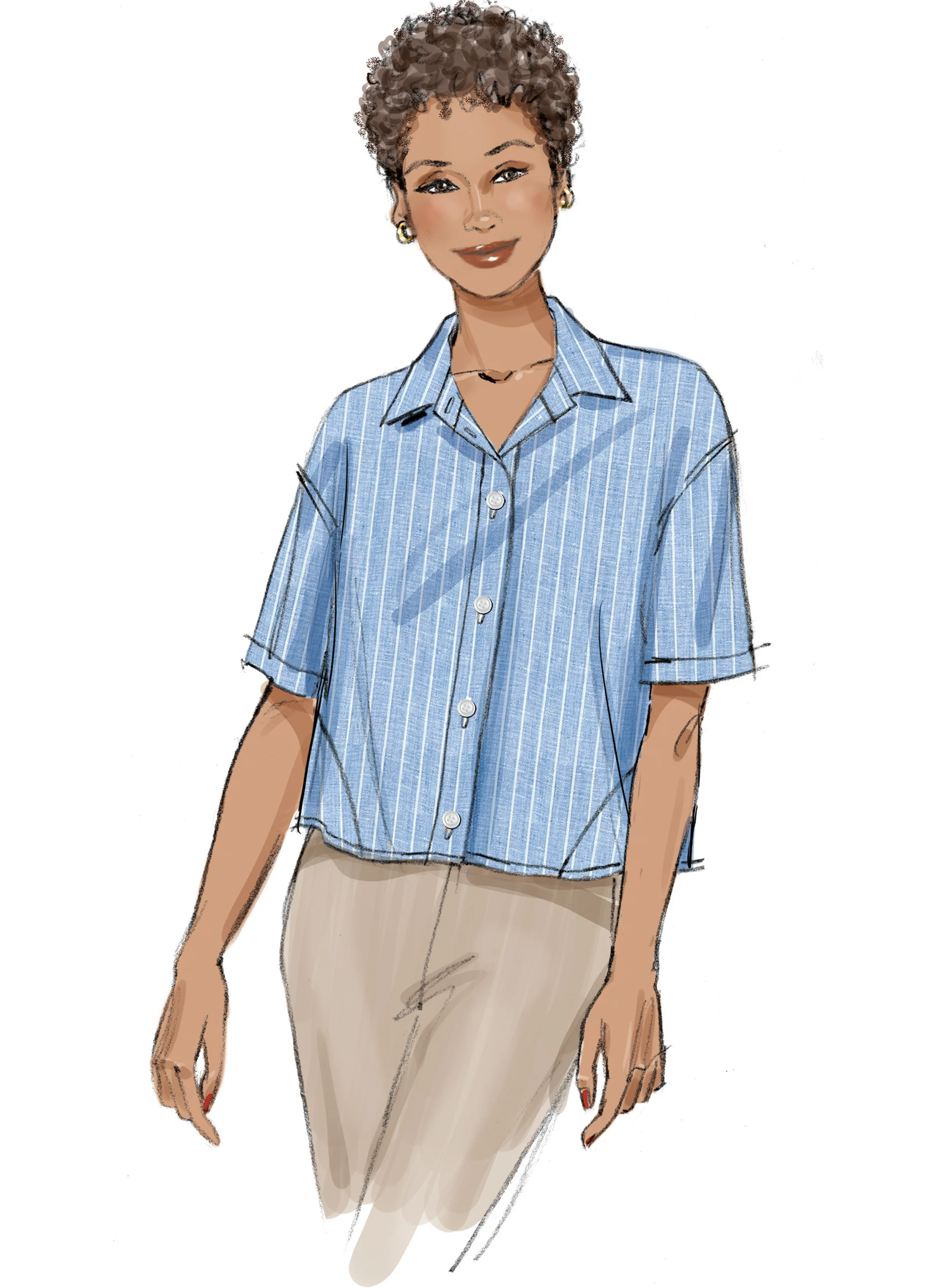 Butterick Shirts B7011 - Image 5