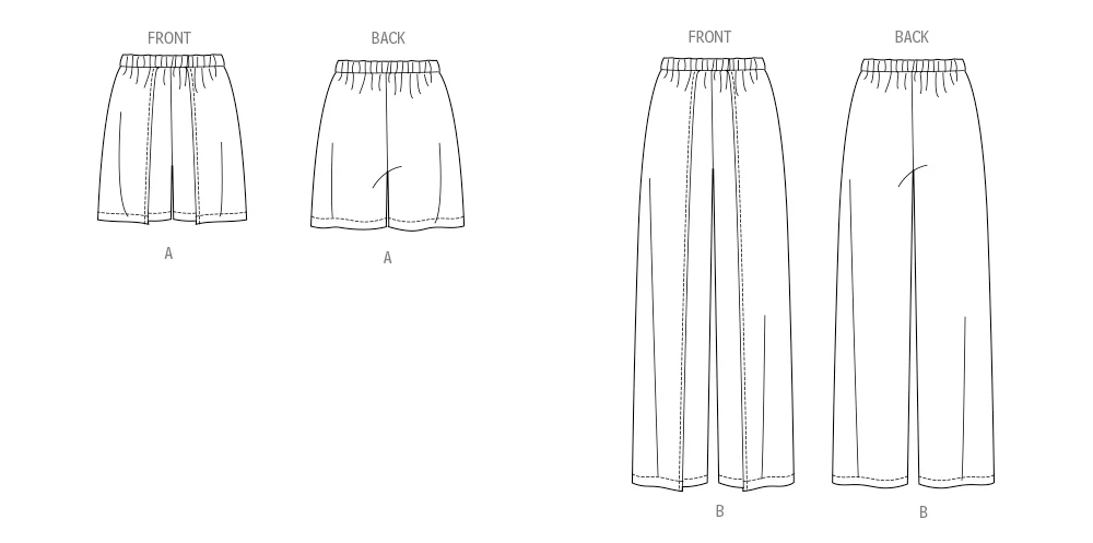 Butterick Shorts & Trousers B7000 - Image 5