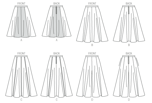 Butterick Skirt and Culottes B6179 - Image 6