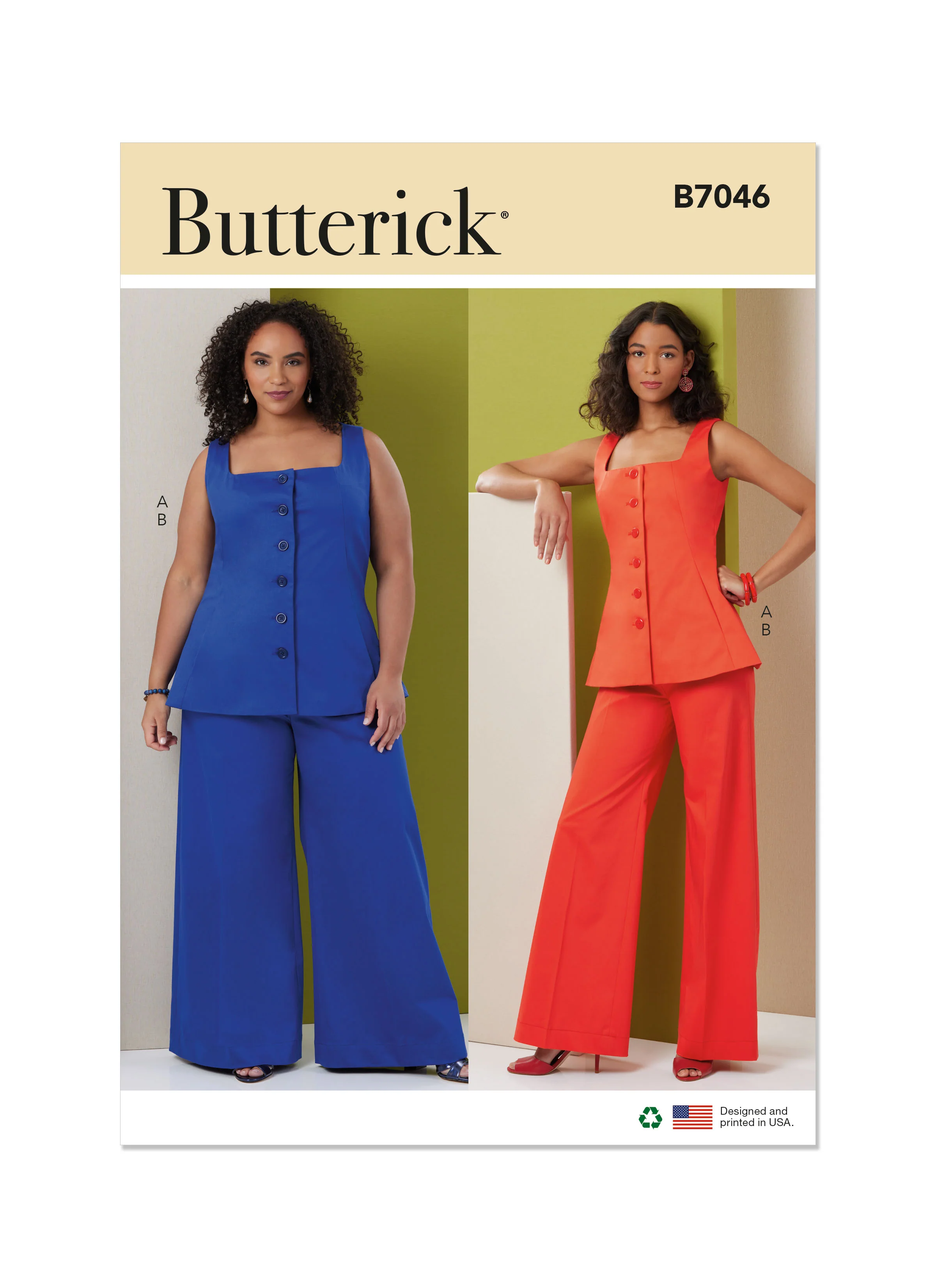 Butterick Top and Trousers B7046 - Image 2