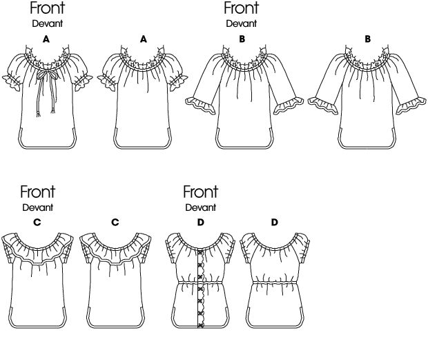 Butterick Top B4685 - Image 8