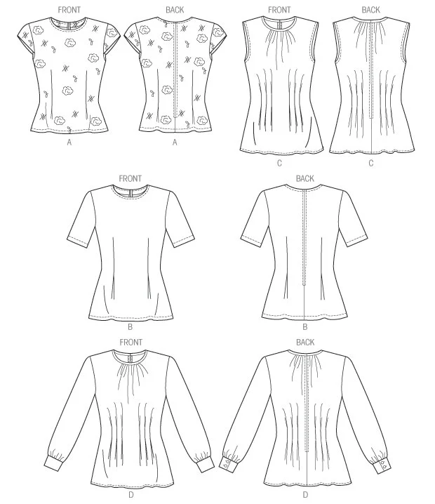 Butterick Top B5988 - Image 11