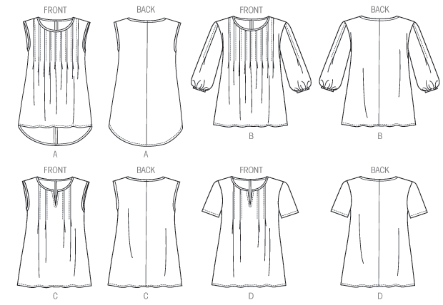 Butterick Top B6024 - Image 6