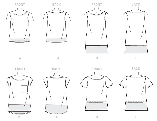 Butterick Top B6214 - Image 8