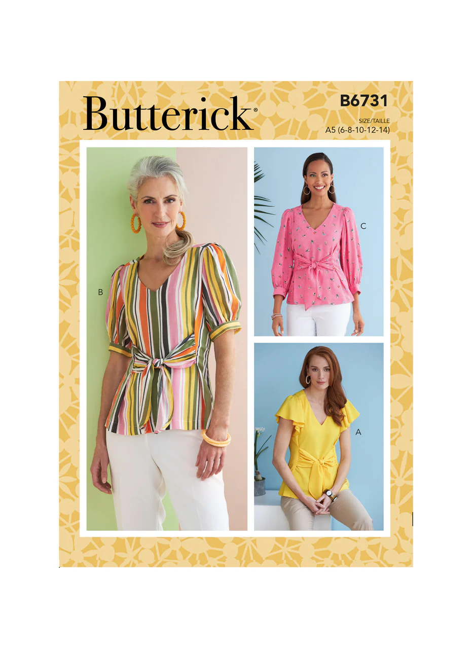 Butterick Top B6731 - Image 2