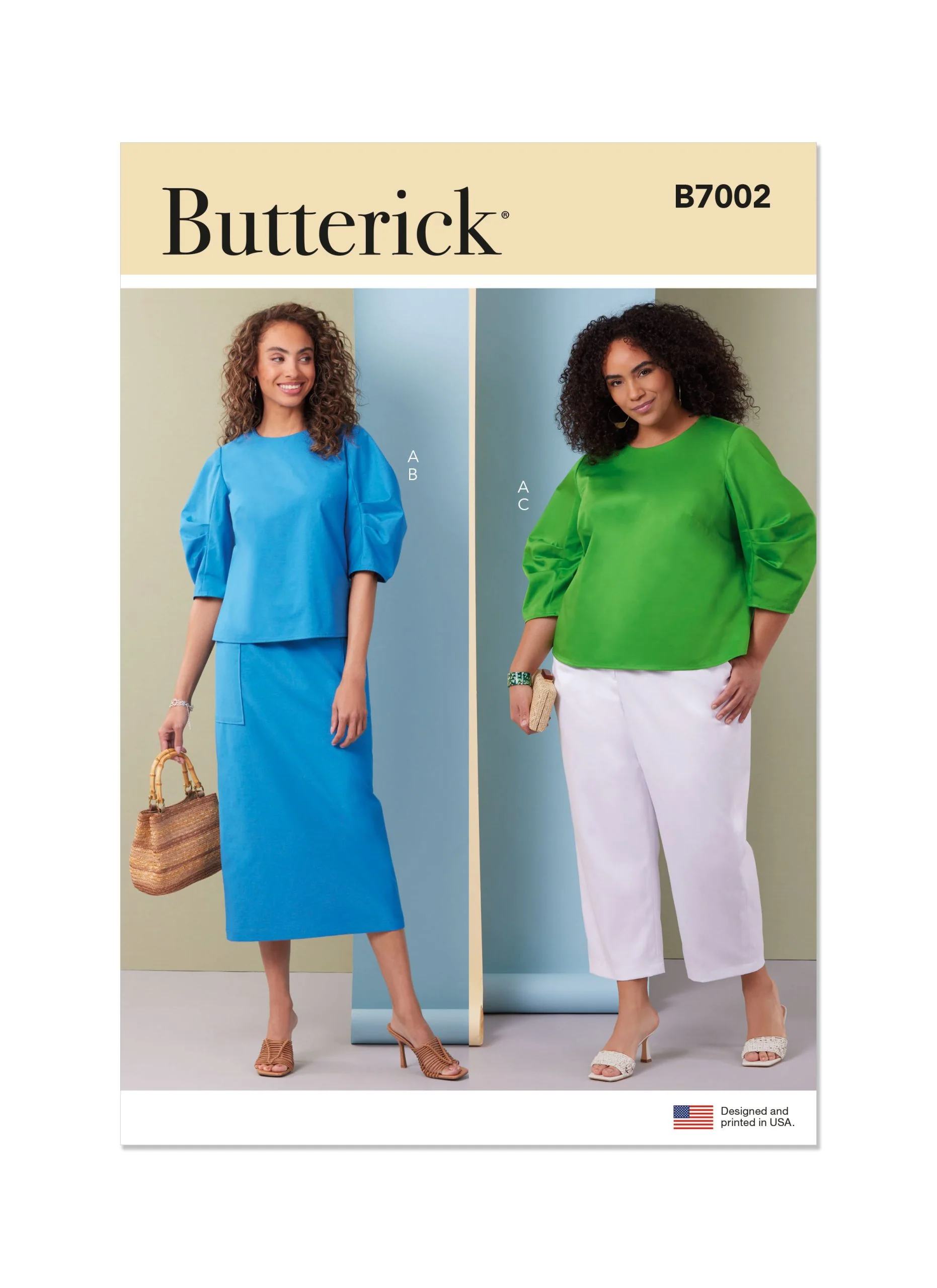 Butterick Top, Skirt & Trousers B7002 - Image 2