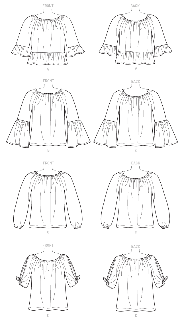 Butterick Tops B6455 - Image 7