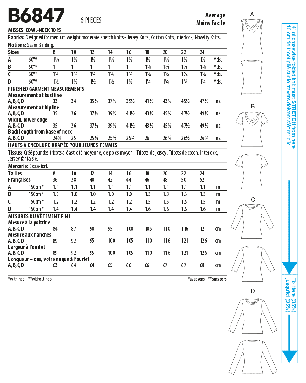 Butterick Tops B6847 - Image 7