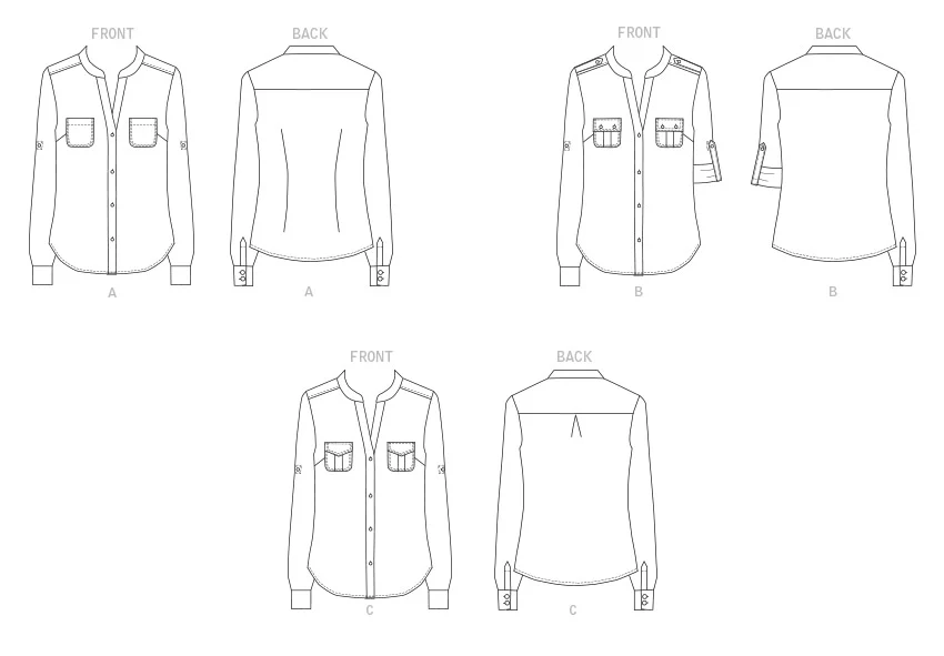 Butterick Tops B6856 - Image 7