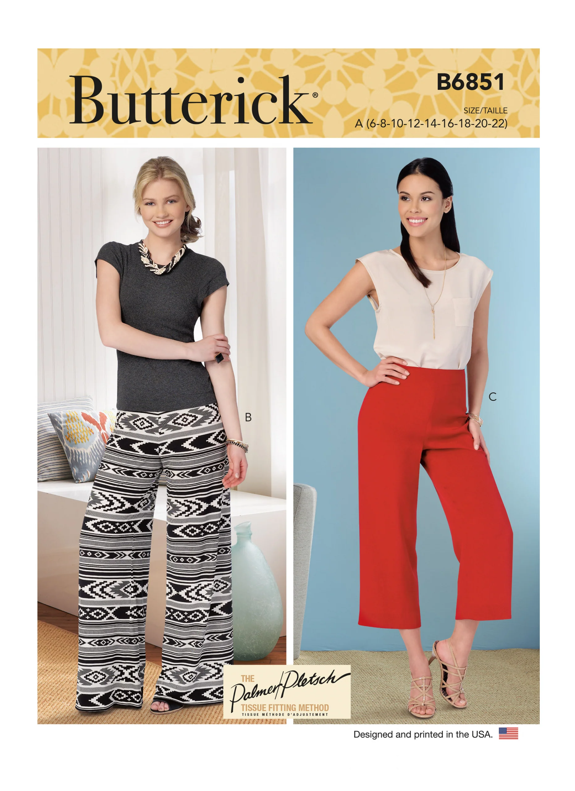 Butterick Trousers B6851 - Image 2