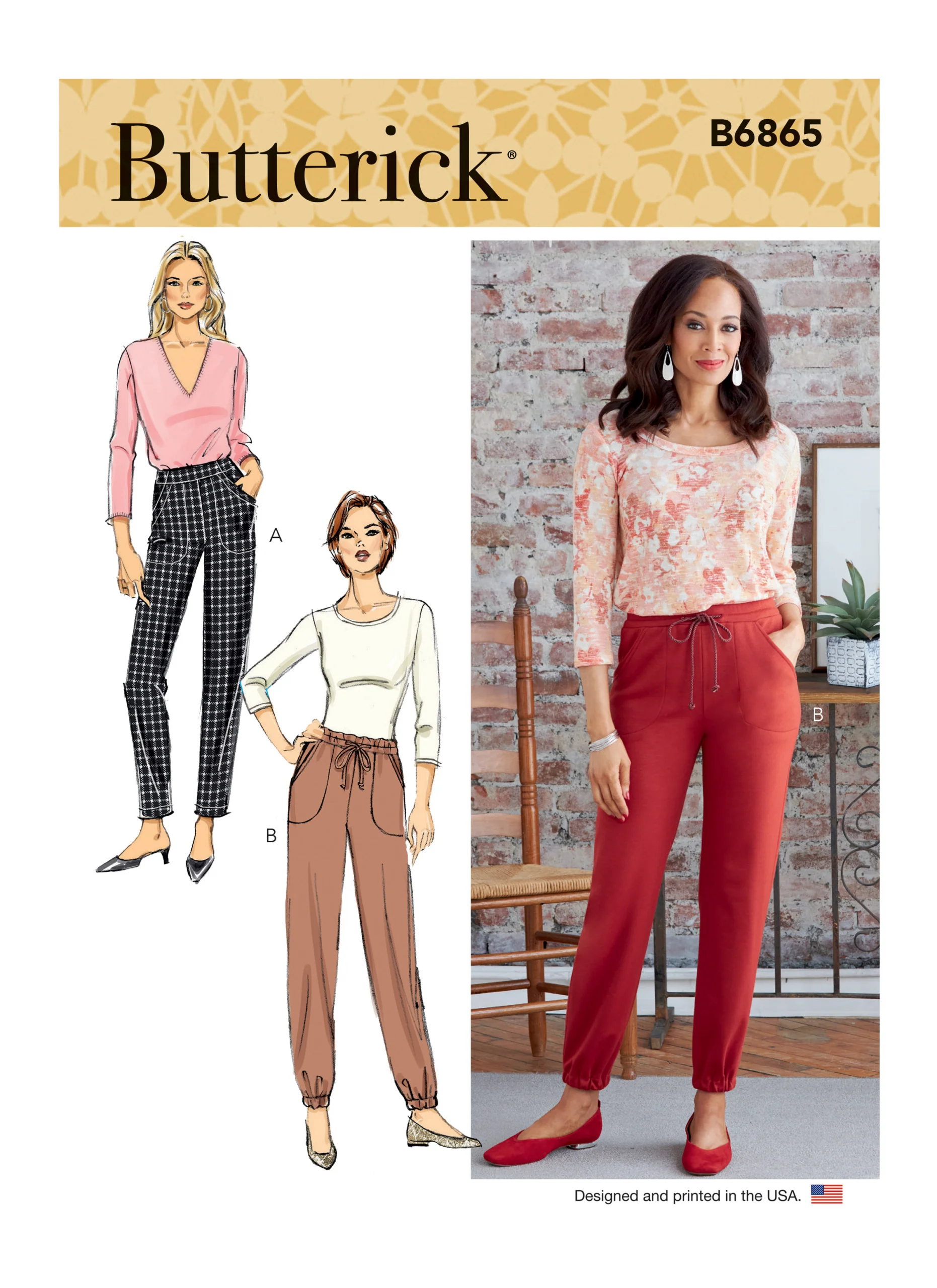 Butterick Trousers B6865 - Image 2