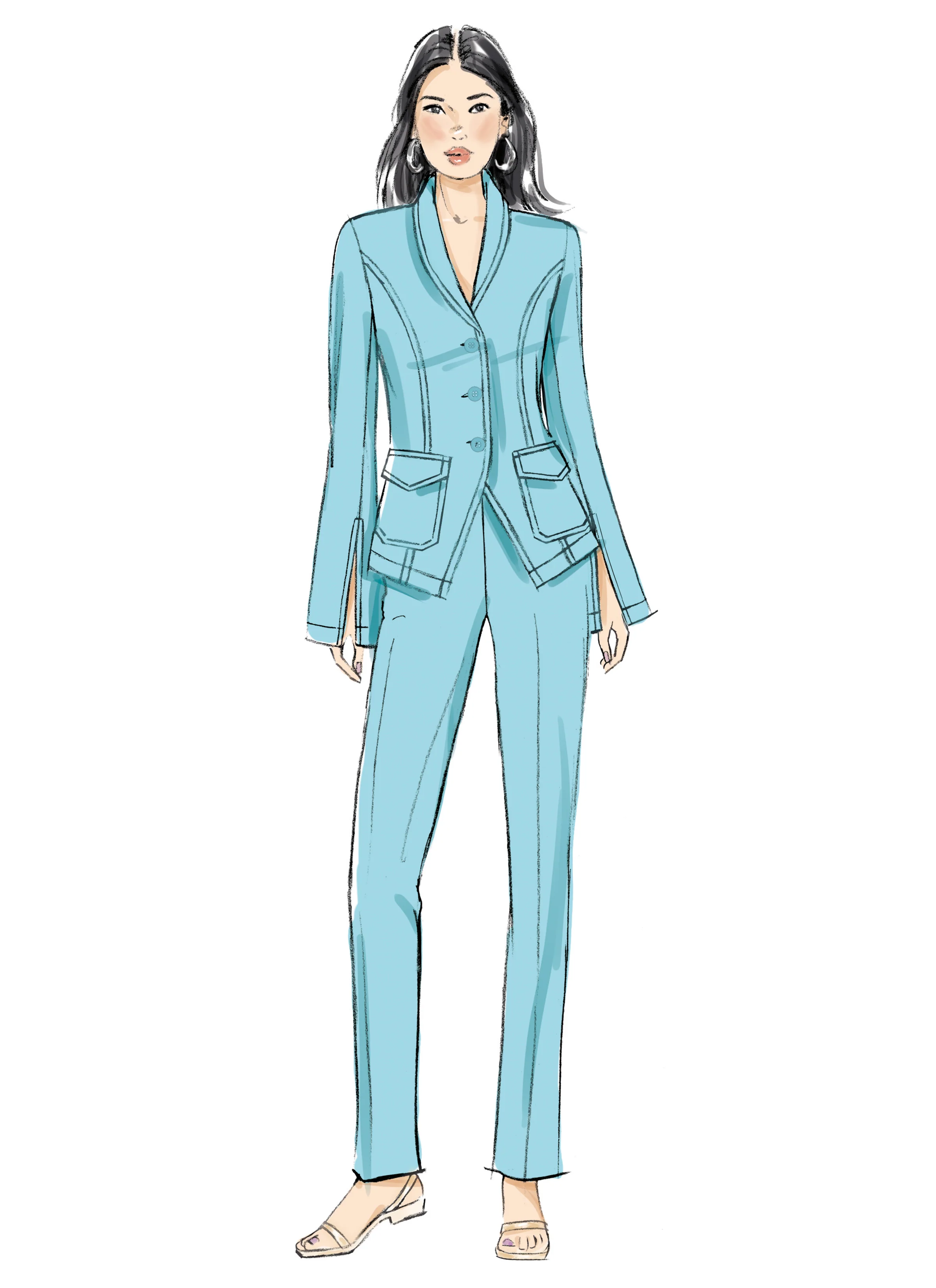 Butterick Trousers B7042 - Image 3