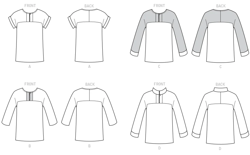 Butterick Tunic B6416 - Image 6