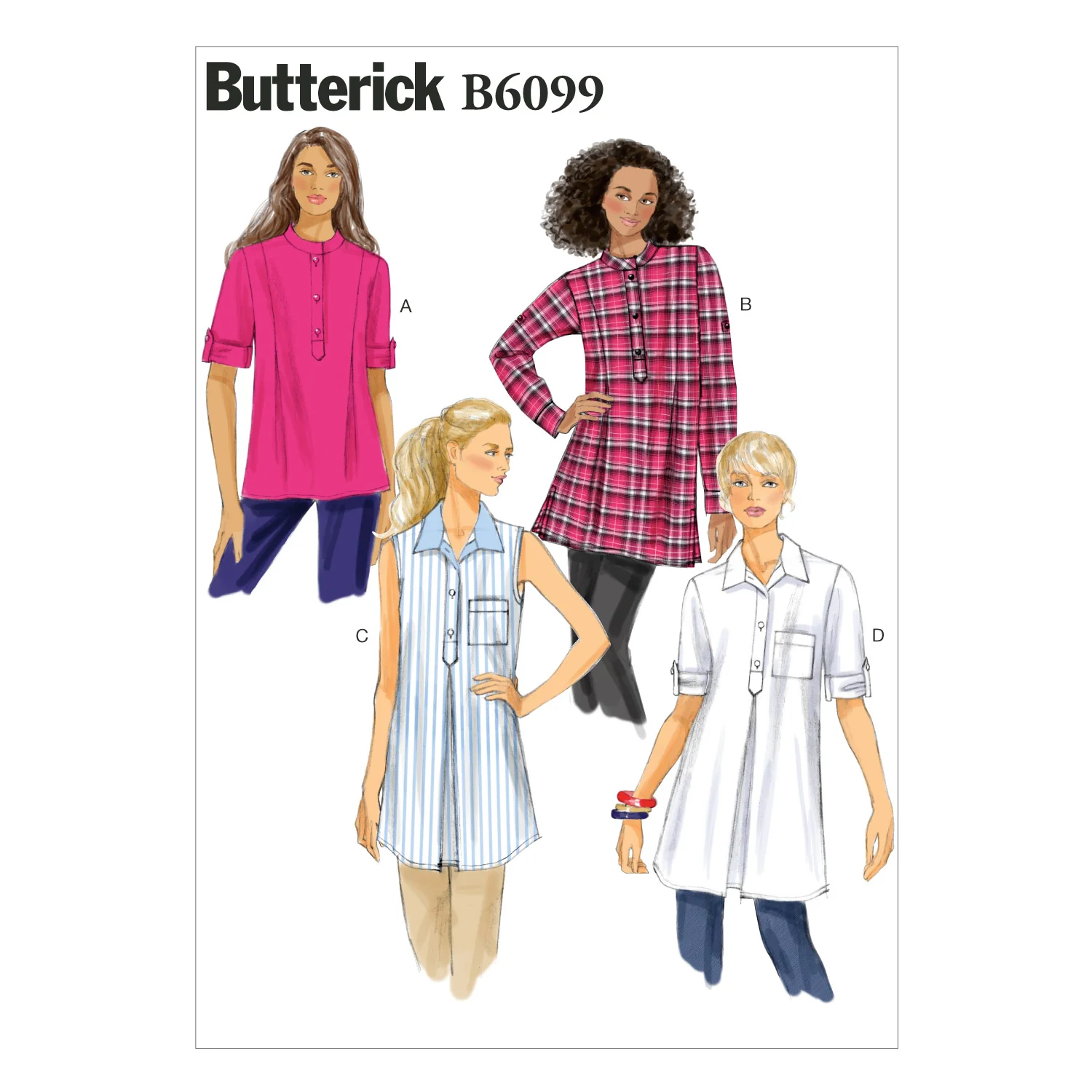 Butterick Tunics B6099 - Image 2