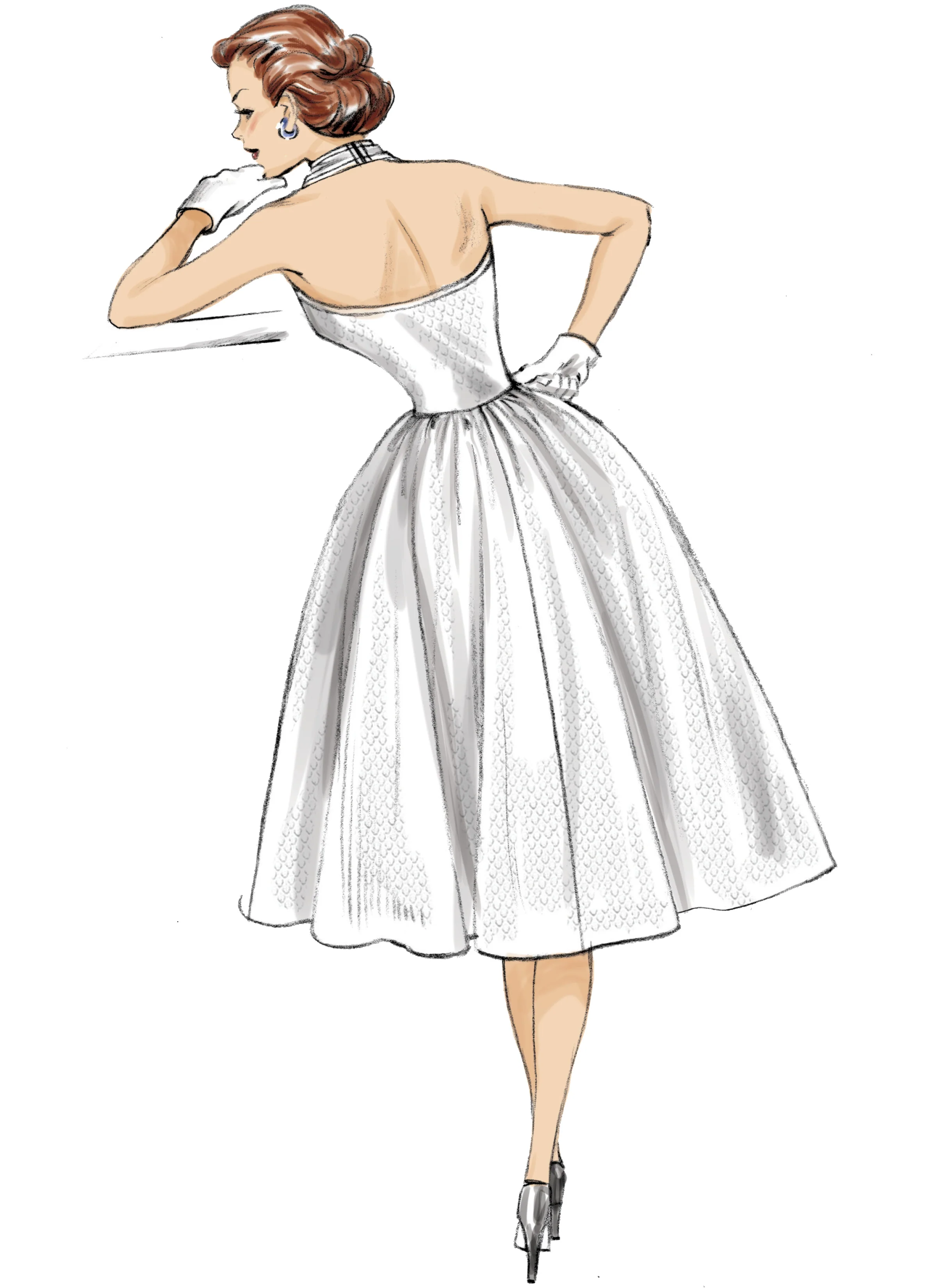 Butterick Vintage Dress and Jacket B6682 - Image 6