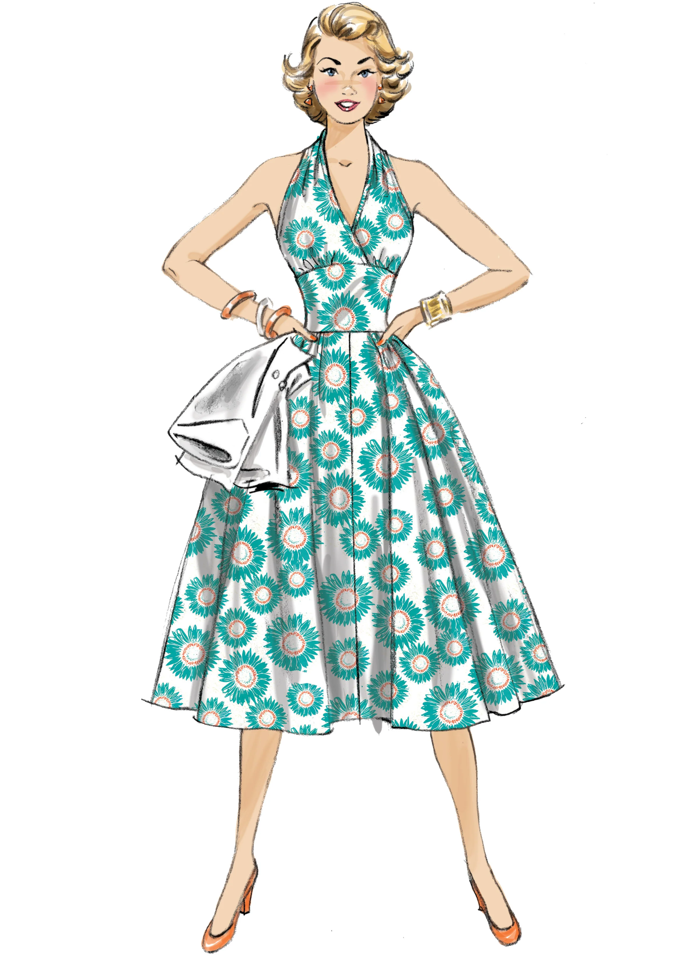 Butterick Vintage Dress and Jacket B6682 - Image 7
