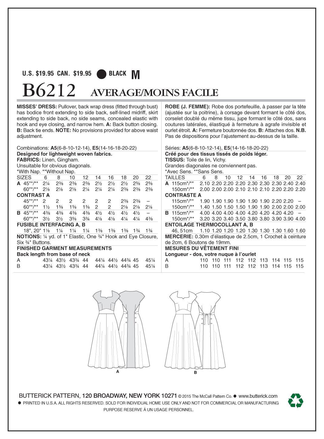 Butterick Vintage Dress B6212 - Image 10