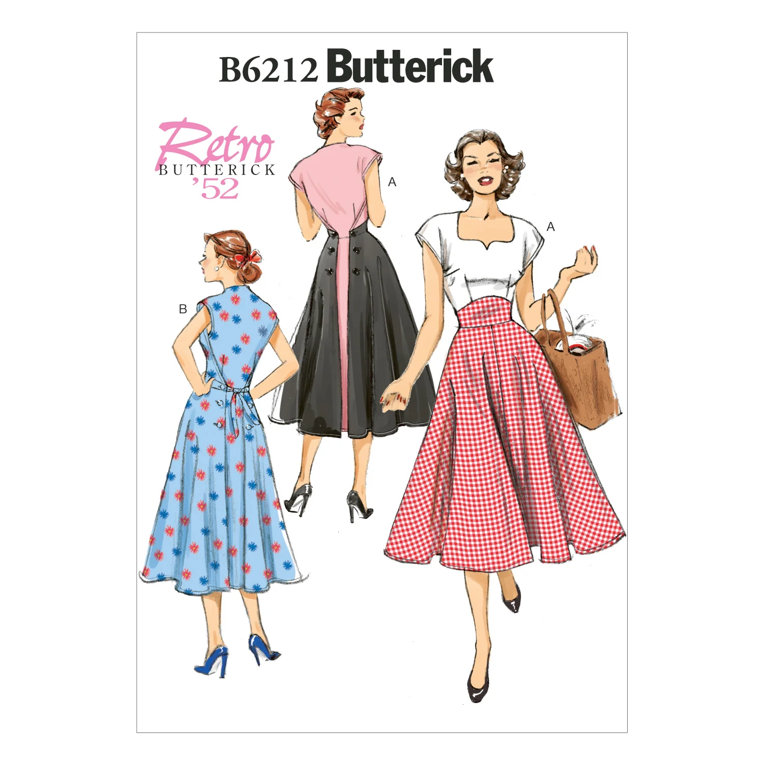 Butterick Vintage Dress B6212 - Image 2