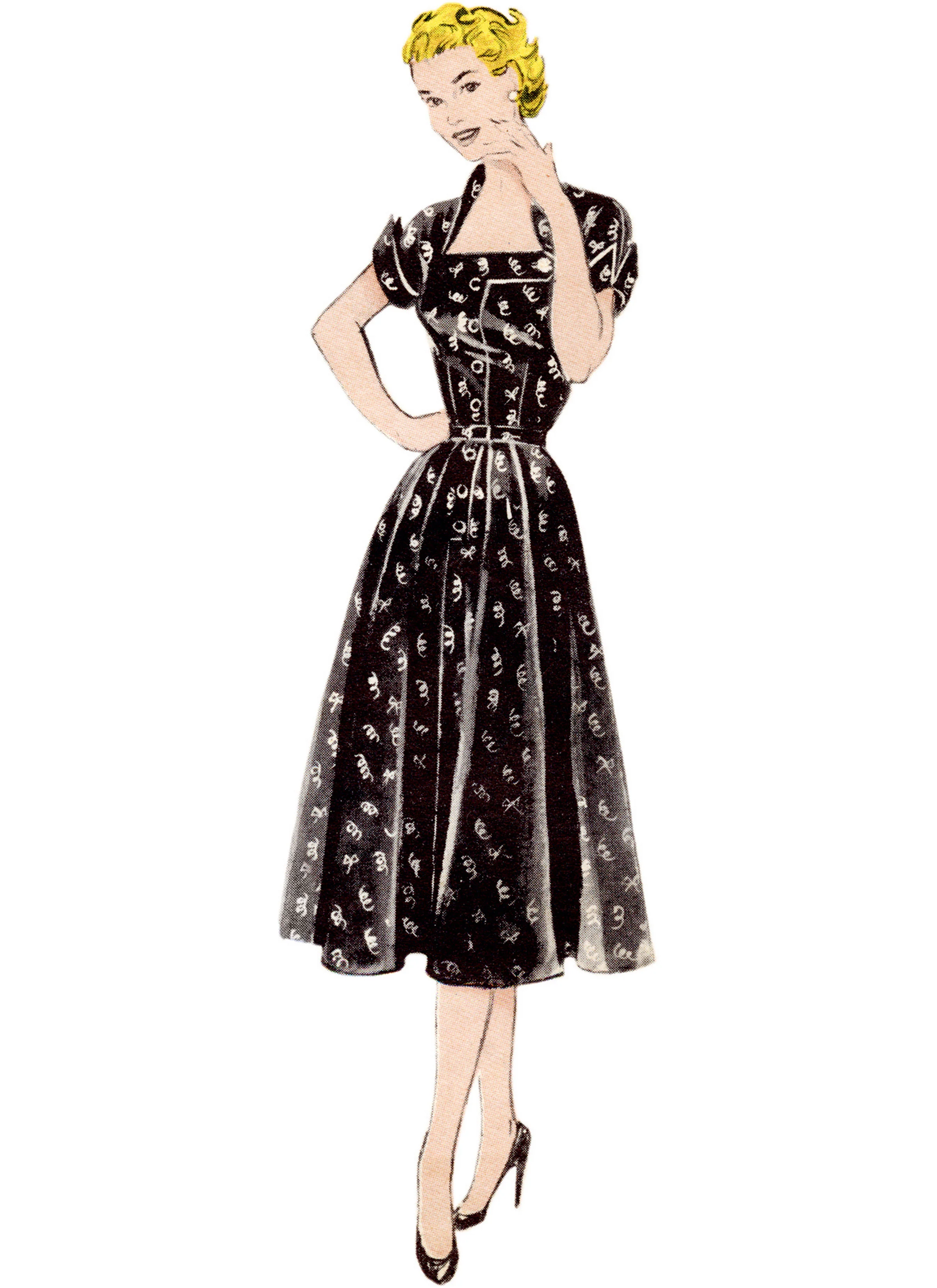 Butterick Vintage Dress B7019 - Image 3