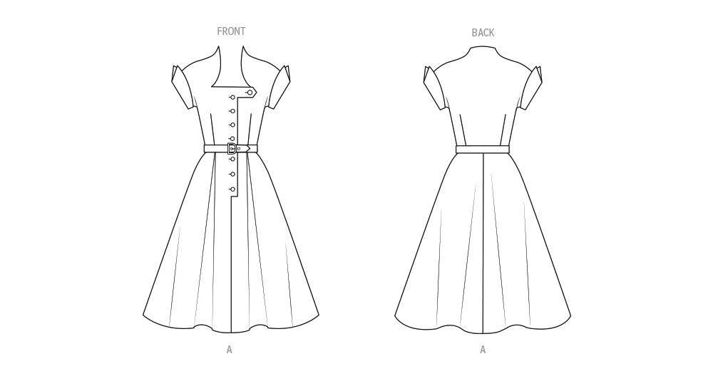Butterick Vintage Dress B7019 - Image 4
