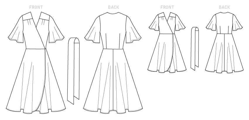 Butterick Women/Child Dress B6654 - Image 8