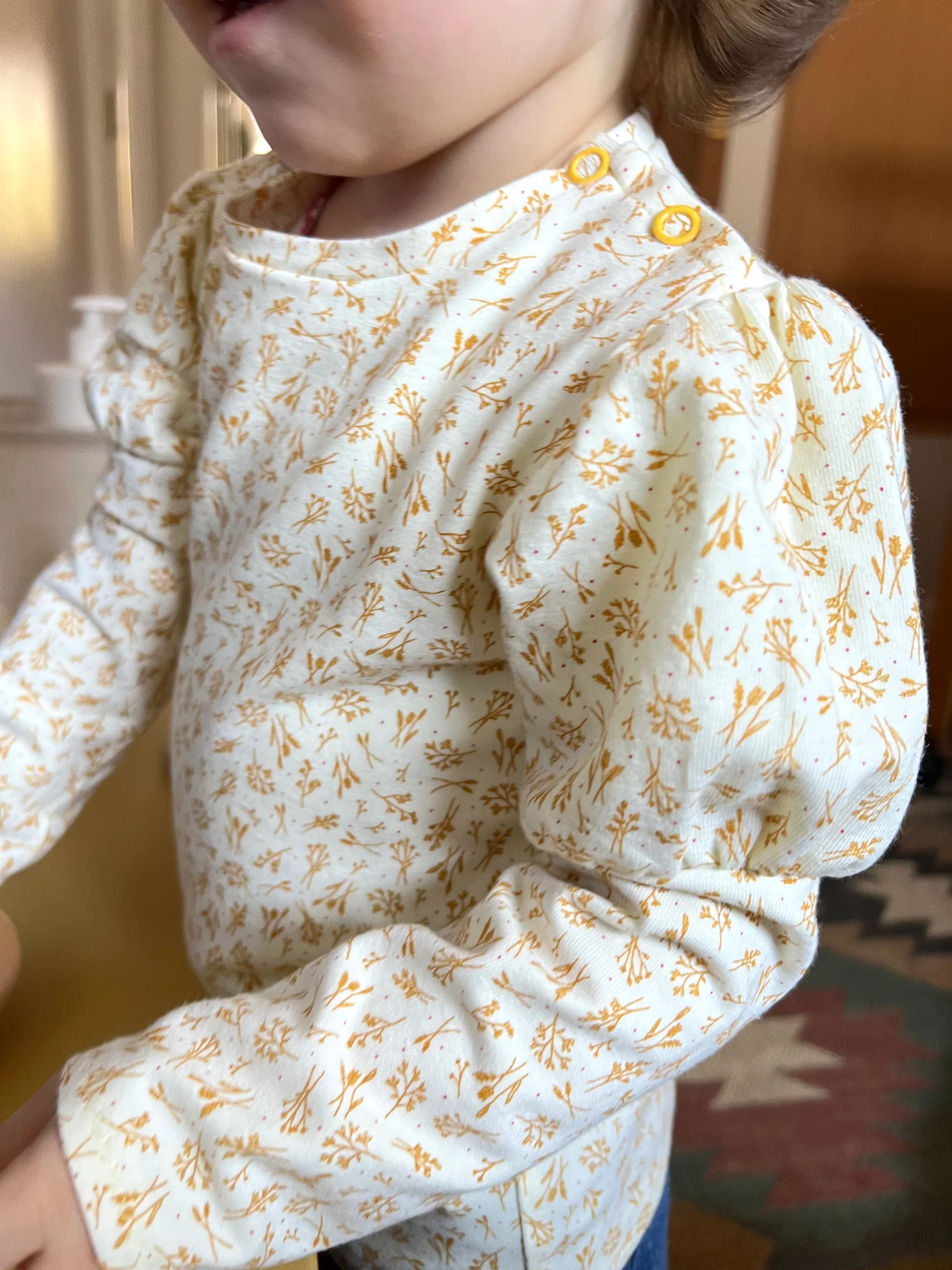 Camimade Nuage Mini Balloon Sleeve Shirt - Image 7