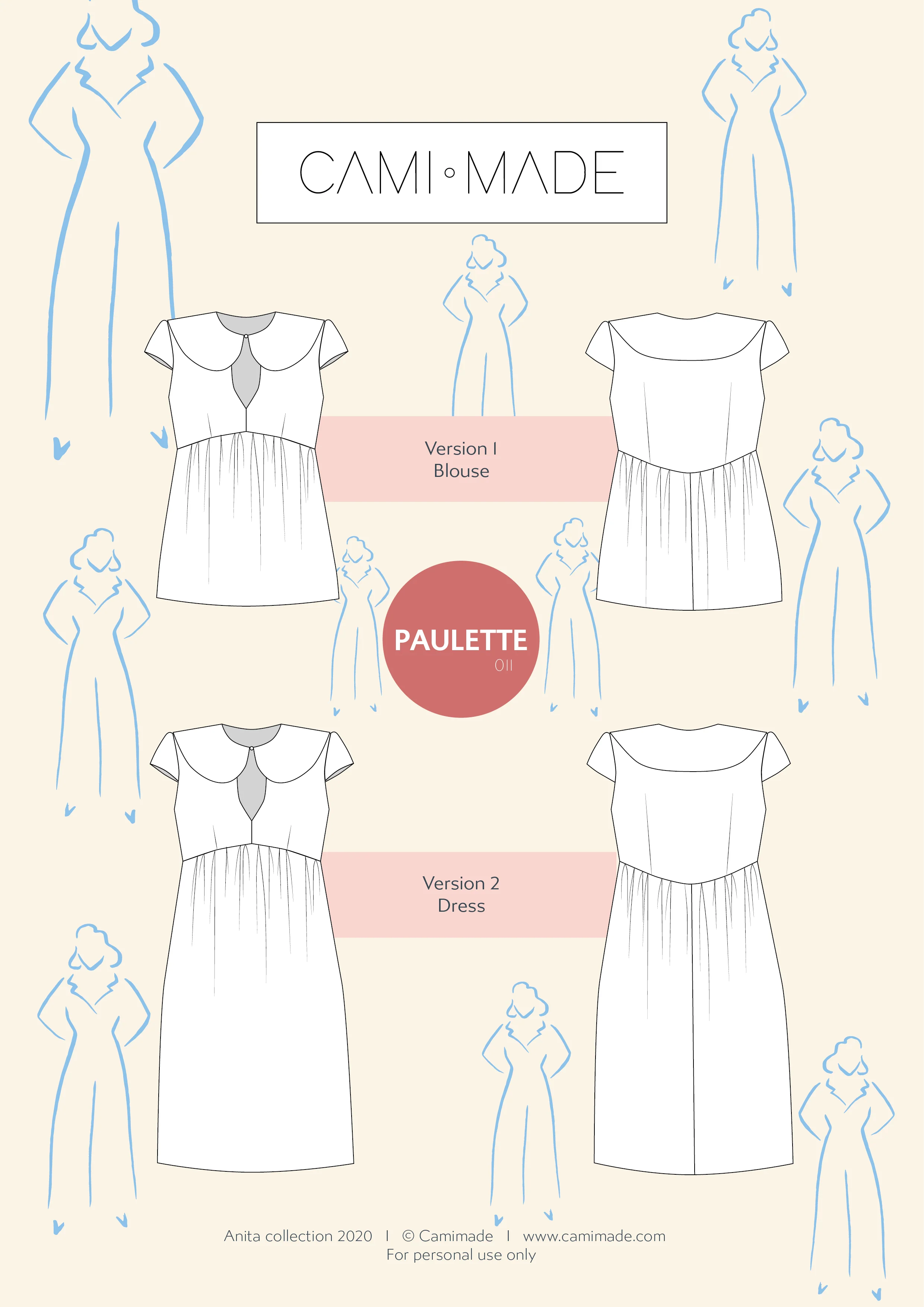 Camimade Paulette Dress and Blouse - Image 10