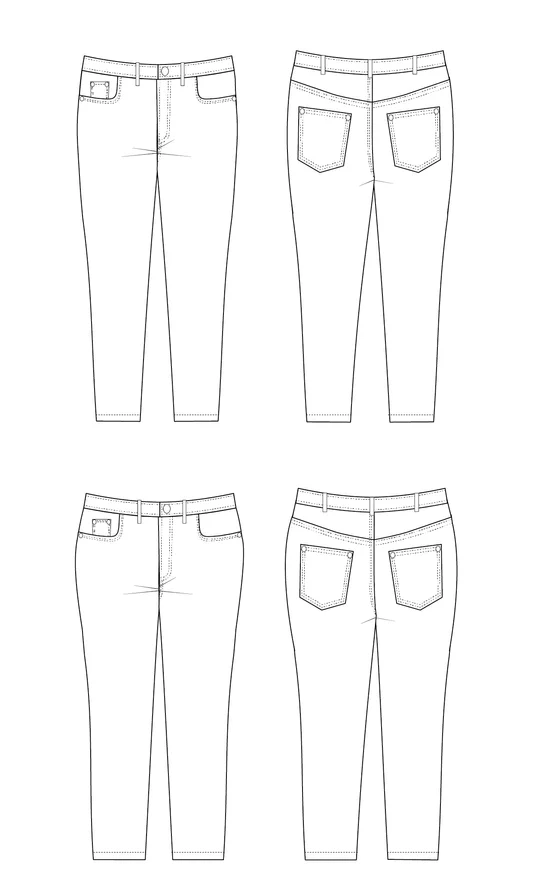 Cashmerette Ames Jeans - Image 19