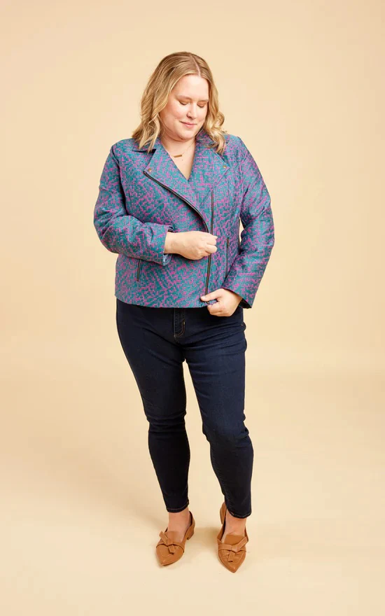 Cashmerette Canton Moto Jacket - Image 15