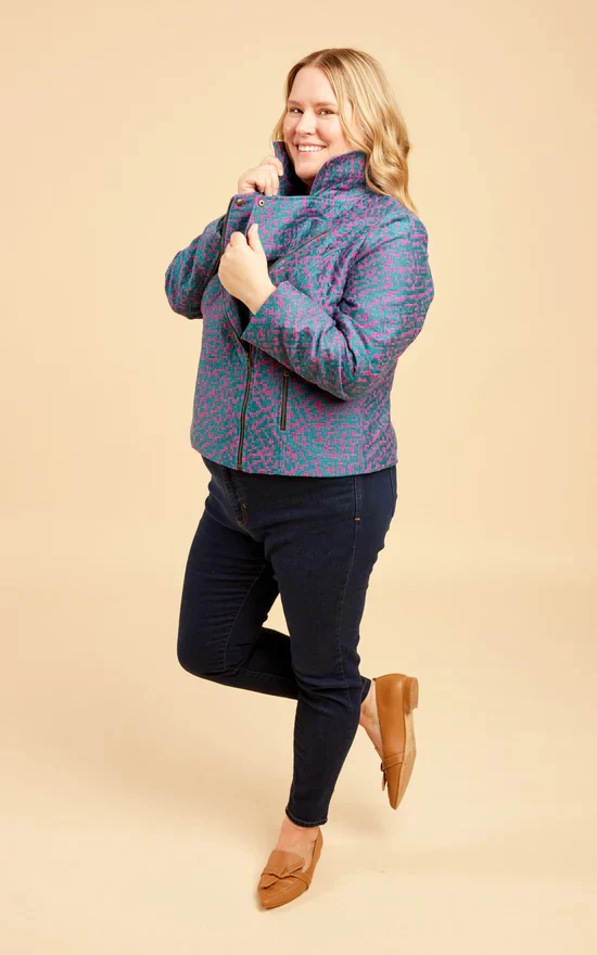 Cashmerette Canton Moto Jacket - Image 16