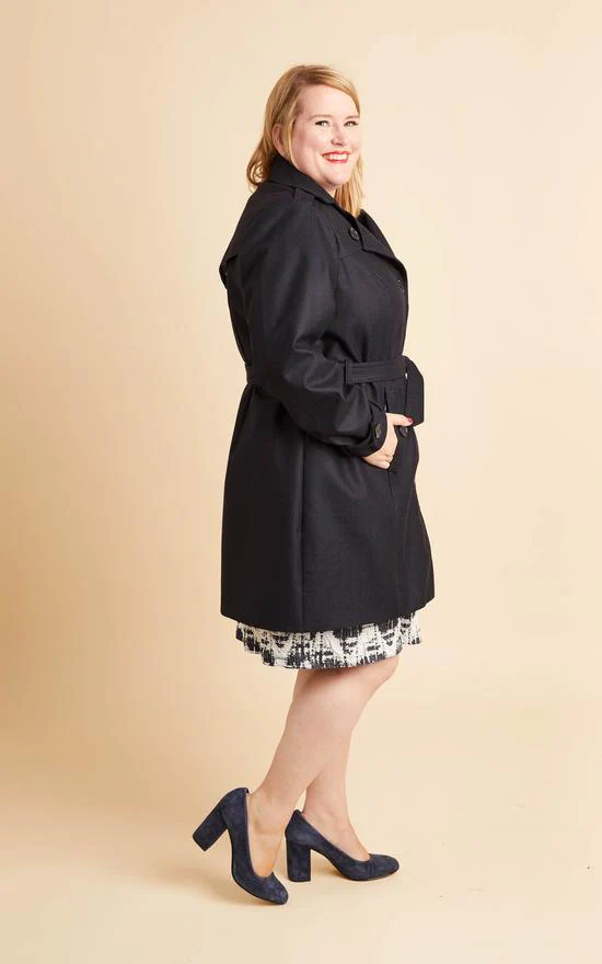 Cashmerette Chilton Trench Coat - Image 14