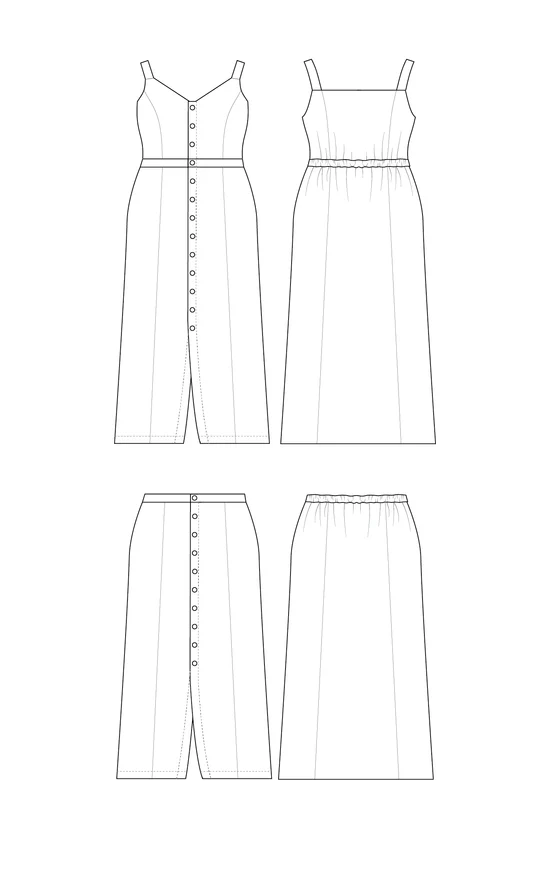 Cashmerette Holyoke Maxi Dress and Skirt - Image 20