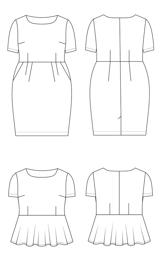 Cashmerette Rivermont Dress and Top - Image 11